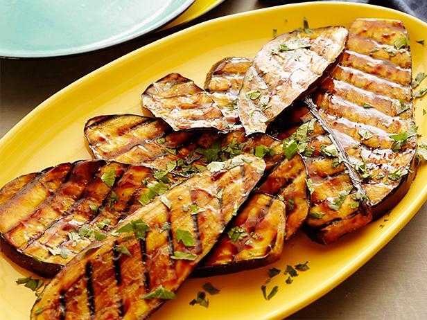 Spicy Hoisin Glazed Eggplant 