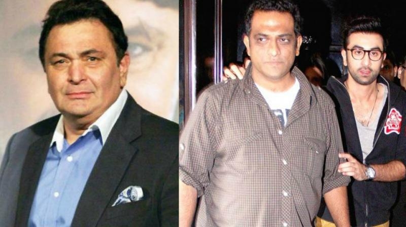 Upset Daddy Rishi Kapoor Blames Anurag Basu as he calls him “Irresponsible Director” over the failure of "Jagga Jasso"!