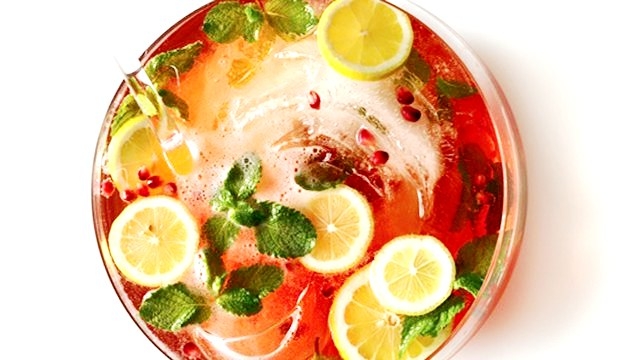 Cranberry Juice Champagne Punch