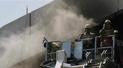  Fire breaks out at Shastri Bhawan 