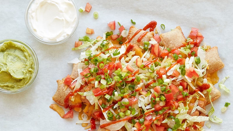 Pizza Roll Nachos 