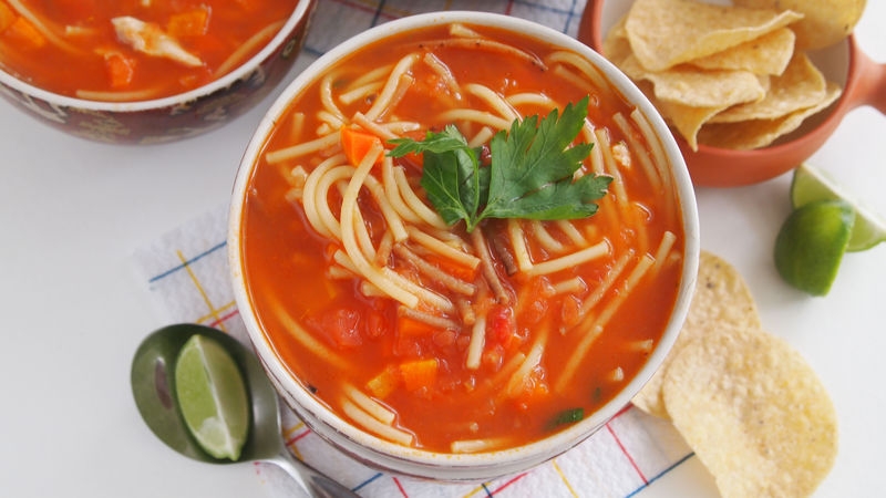 Mexican Fideo Soup
