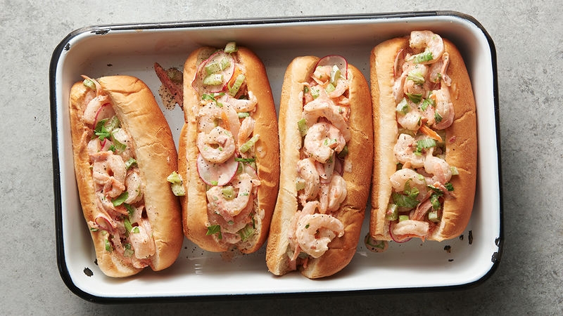 Chili Garlic Shrimp Rolls