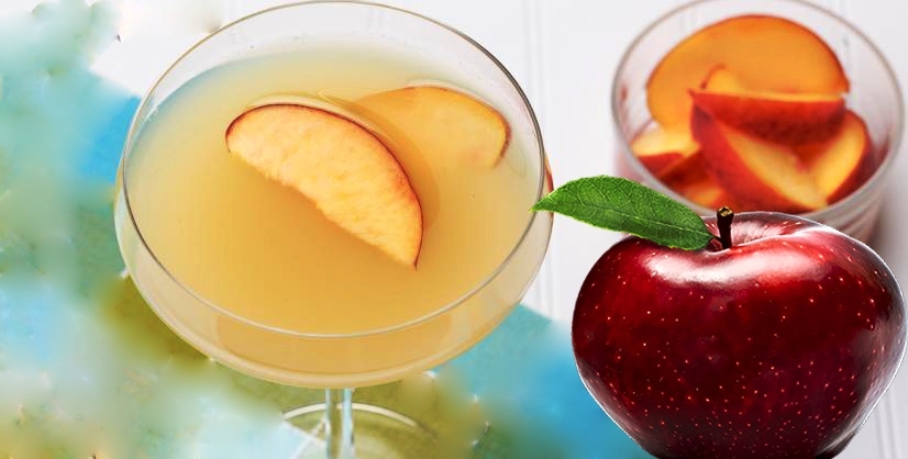 Apple Ginger Martini Orange-Flavored
