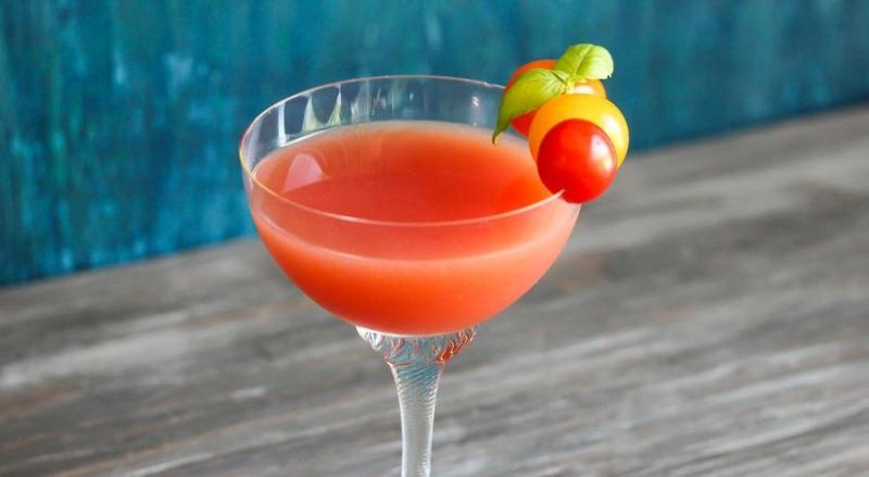 Tomato Basil Martini Juice