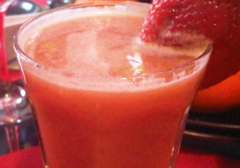 Juice Strawberry and Pear