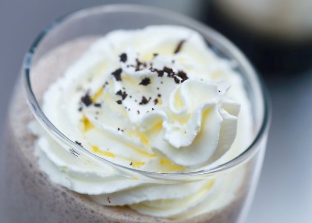 Peach Pie Crust Cream Milkshake