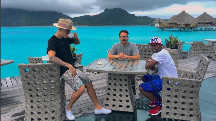 Wait -  What? - Justin Bieber and Floyd no more friends!