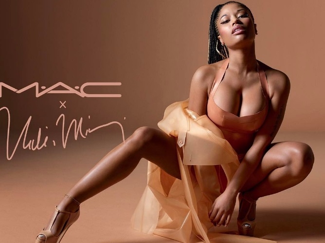 Singer, Nicki Minaj Launches Lip colours in collaboration with M.A.C New York!