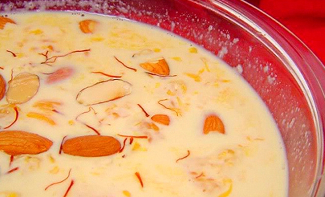 Basundi Sweet Dish of Gujarat 