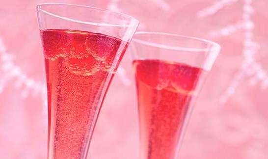 Pink Champagne Creamy  Cocktail