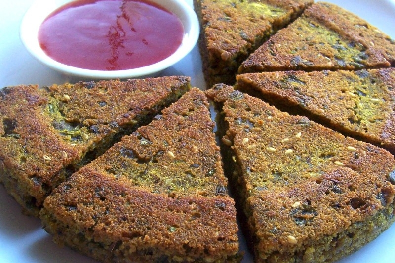 Kothimbir Vadi