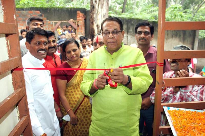 Revenue Minister Gupta dedicated Anganwadi Kendra at Bheemnagar