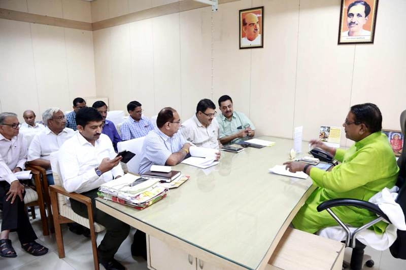 Land allotted at Parvaliya Sadak village for dairy management