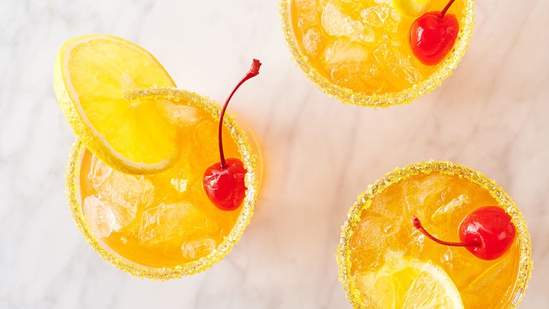 Orange Creamsicle Shirley Temple