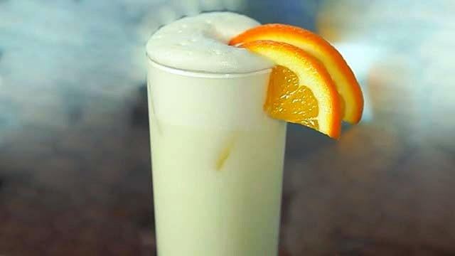 Ramos Gin Fizz with Orange Flower Water