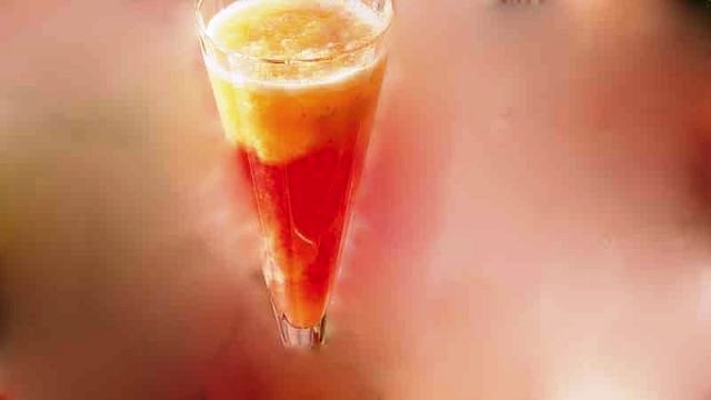 Banana-Orange Cranberry Sunrise