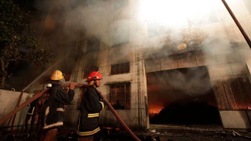  Fire in NRS Medical College in Kolkata 