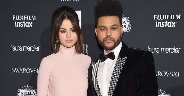 Love birds  Selena Gomez and The Weeknd attended the Harper's BAZAAR ICON Party!
