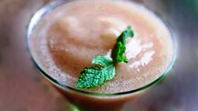 Guava Rum Mint Daiquiri