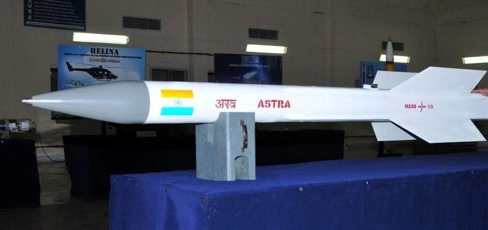  IAF completes development trials of Astra air-to-air missile 