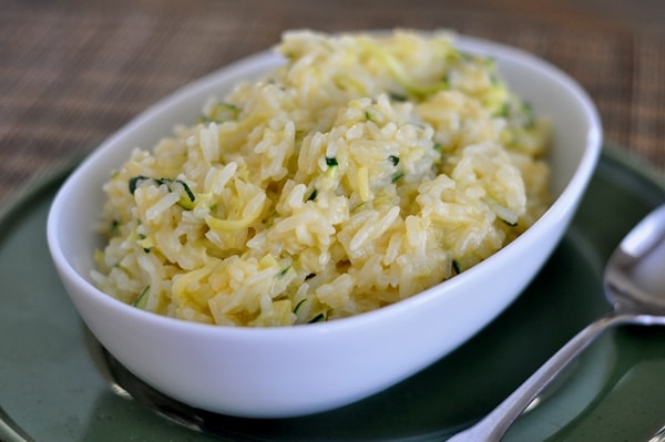 Cheesy Zucchini Rice
