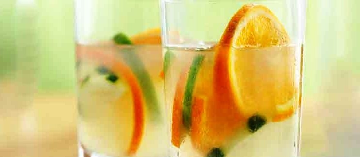 Orange-Flavored Cucumber Lime Spagarita