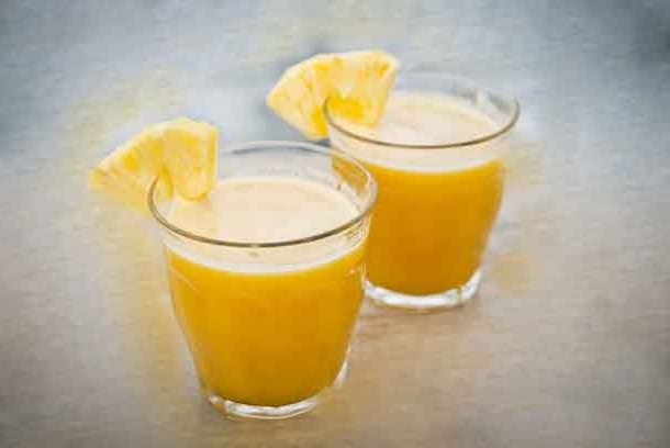 Pineapple Ginger chilled drink