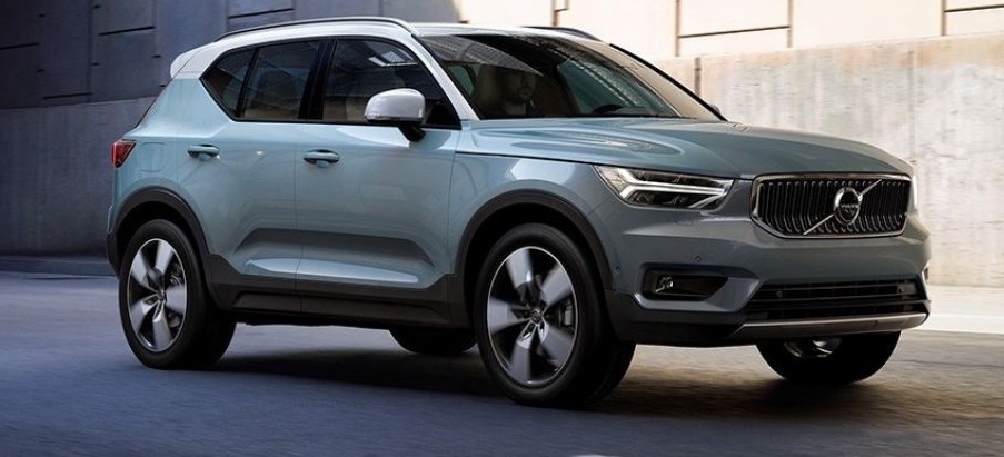 The launch of Model 2019 XC40 crashed top models at Milan to dump!