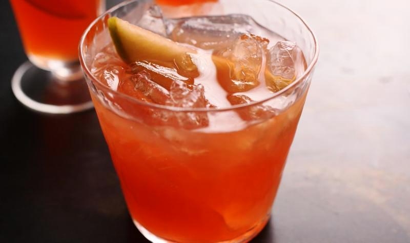 Brandy Cognac Apple Cider Cocktail