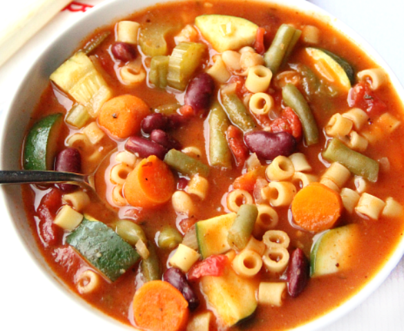 Best Crockpot Minestrone Soup