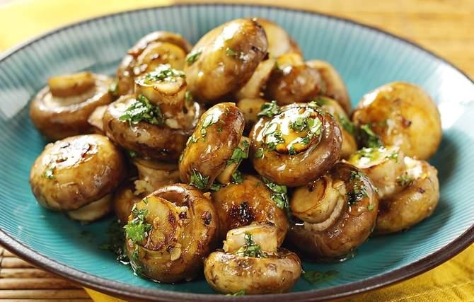 Garlic Mushrooms 