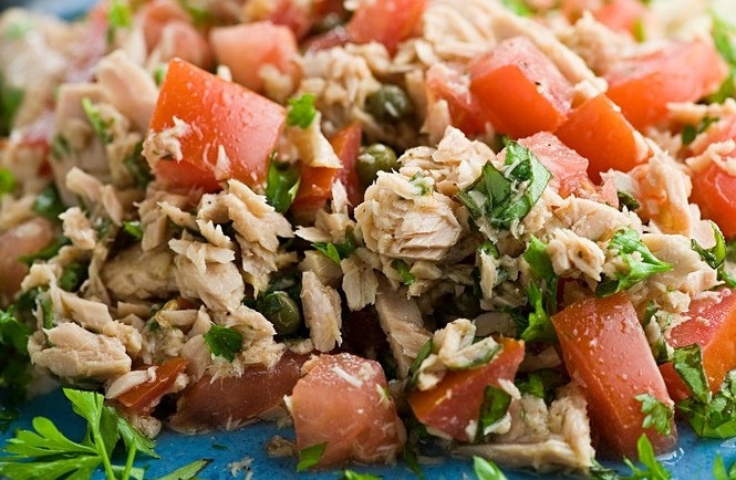 Summertime tuna salad
