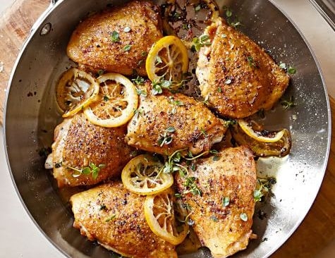 Crispy Chicken Thighs