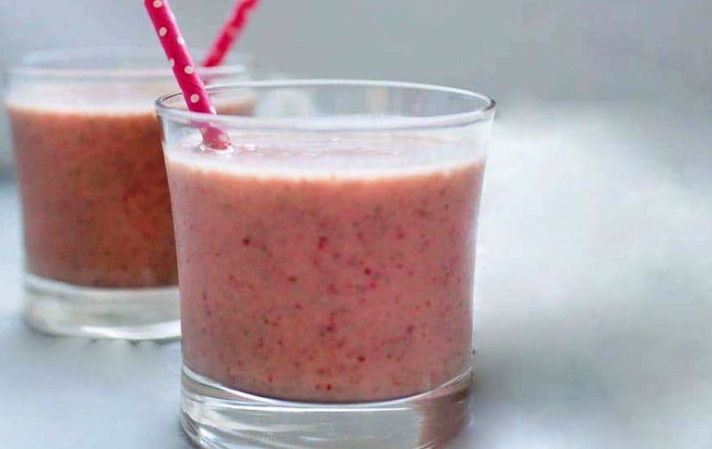 Strawberry Banana Smoothie Yogurt 