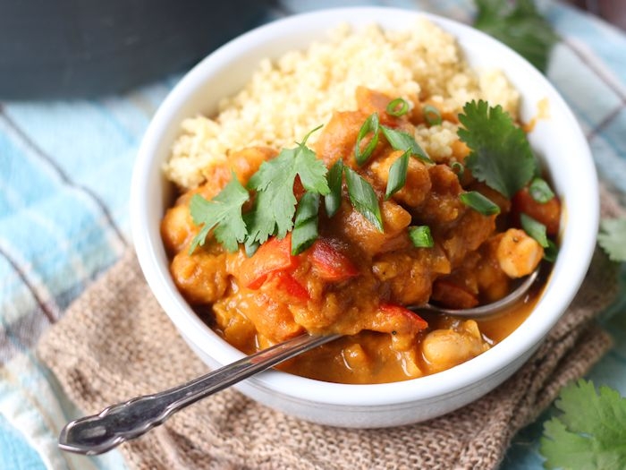 Spiced Pumpkin & Chickpea Stew