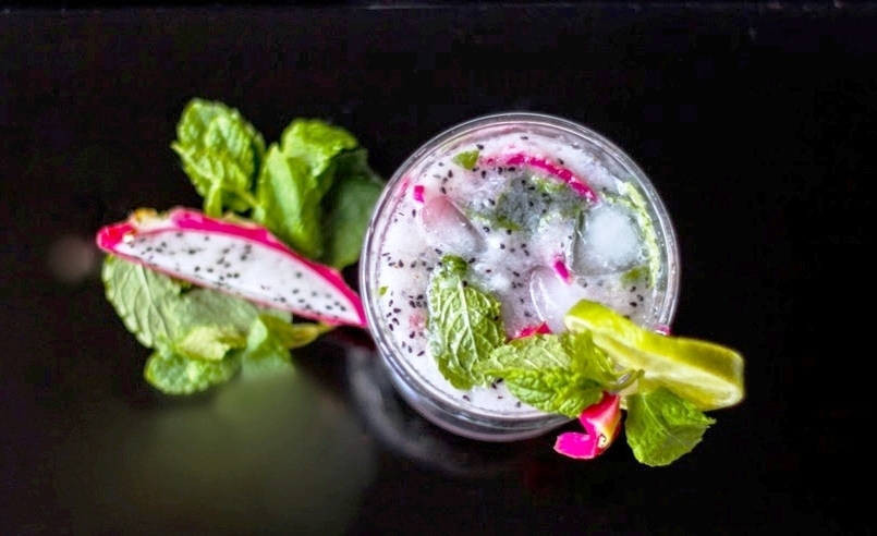 Dragonfruit Rum Cocktail