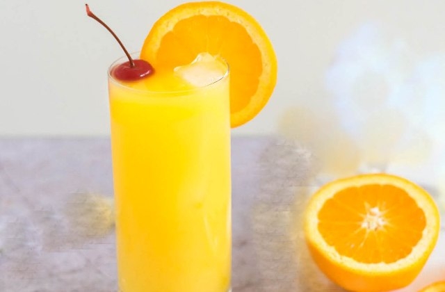 Mini Orange Citrus Vodka Shot