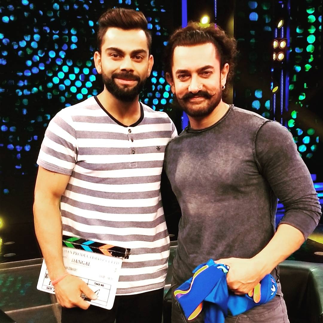 Aamir Khan a Rubik Champion reveils Virat Kohli