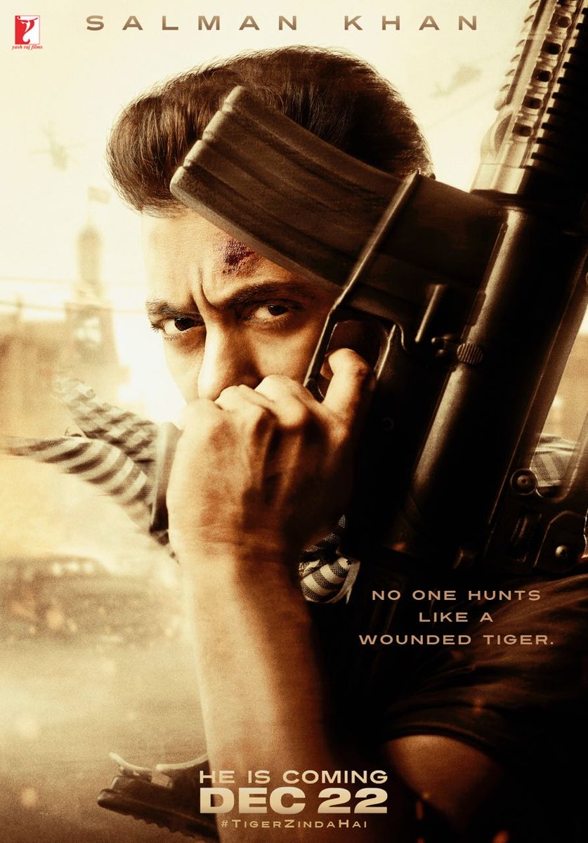"Tiger Zinda Hai" here is the first poster release - a Diwali Gift for Salman Khan fans!