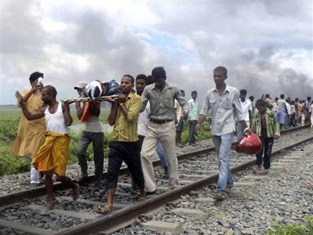  Five women killed by a train in Bihar 