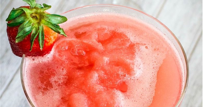 Strawberry-Lime Cocktail