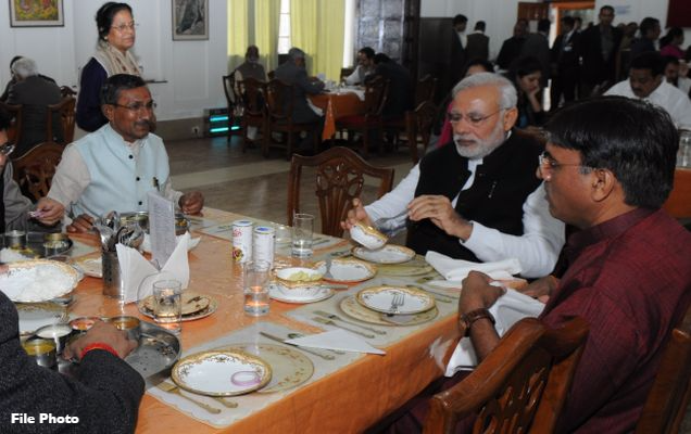 An In-site to the choice  Prime Minister Modi makes over the dining table