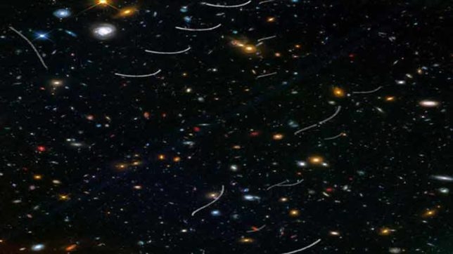  Asteroids photobomb Hubble s deep space pictures 
